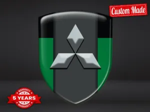 Mitsubishi Design Stickers Auto Limité Sport Personnalisables